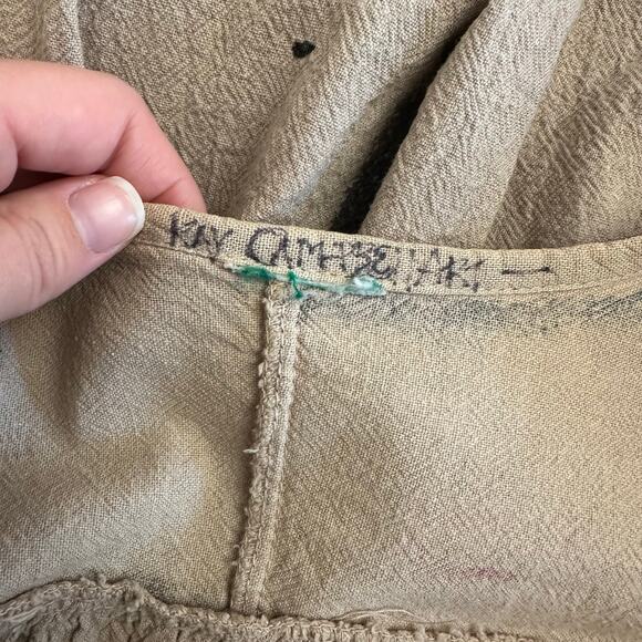 Handmade Kay Campbell Art-to-Wear Linen Jacket OOAK Rooster Size Free/L Fit - Picture 2 of 8